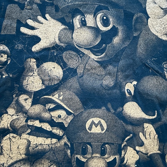 Vintage Super Mario AOP Mexican Gicab Tag - Picture 7 of 12